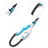 17.5cm Fishing Pliers Lip Gripper Hand Tools Aluminum with Sheath Portable Tackle