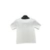 Xiangjia Embossed Floral Knit Round Neck Short Sleeve Casual Top - European Style Spring Arrival