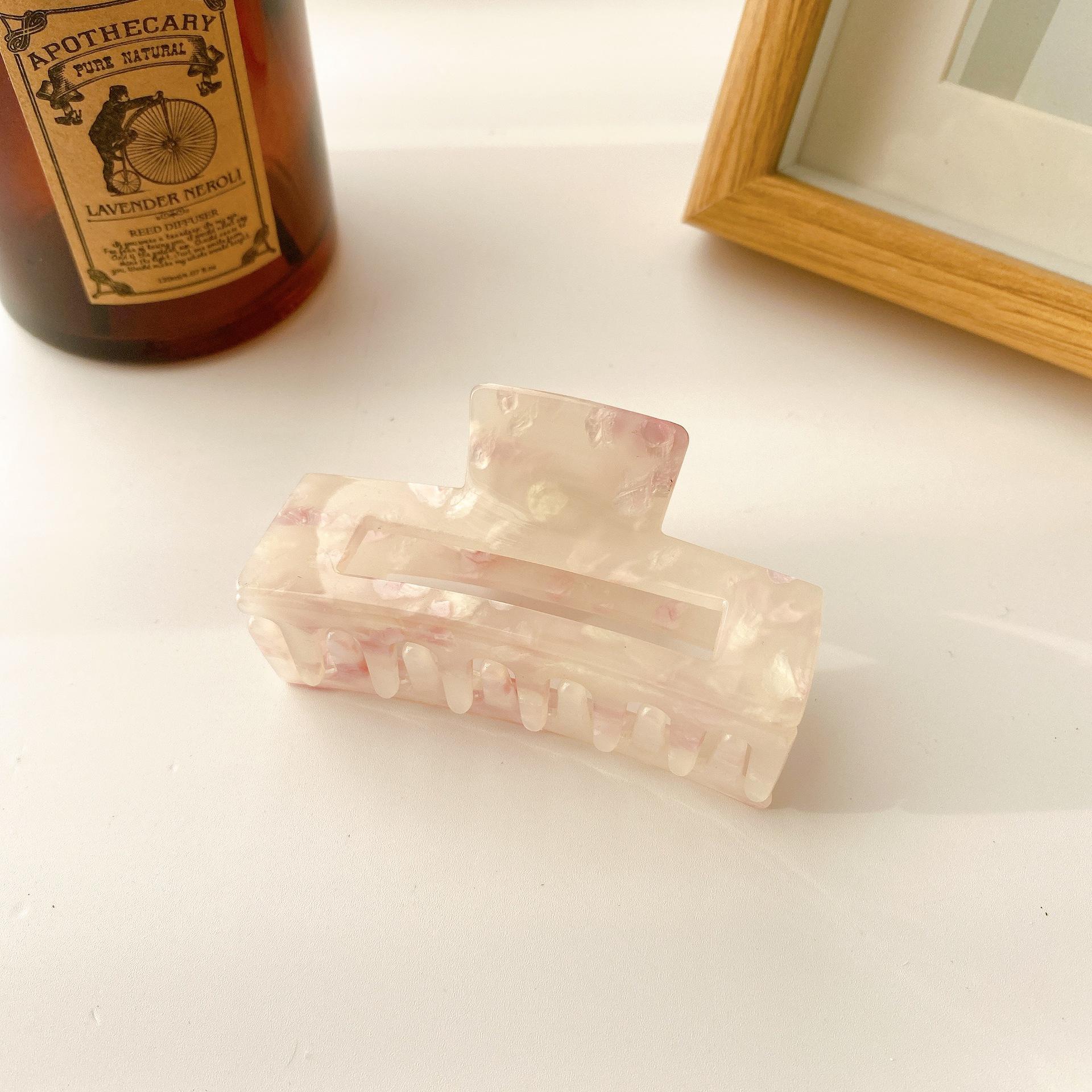 

Acrylic Fashionable Hair Accessories For Women With Geometric Designs And Styles Fresh Fresh Pink