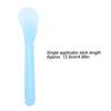 100pcs Cosmetic Spatula Plastic Disposable Hair Removal Cream Tattoo Repair Cream Spatula Blue