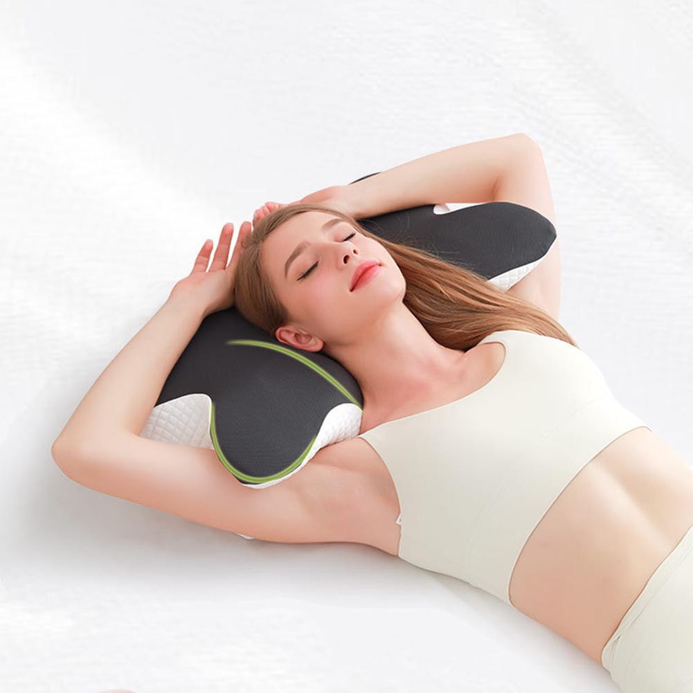 Ergonomic Sleep Cervical Vertebra Pillow Comfortable Side Sleeping Butterfly Pillow Neck Protection Butterfly Memory Neck Pillow