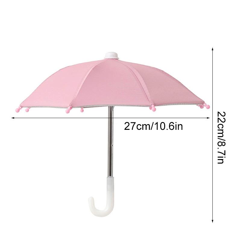 1PC Screen Protector Anti-Reflective Phone Umbrella Anti-Glare Mini Windproof Sunshade Cover Outdoor Phone Accessories Universal