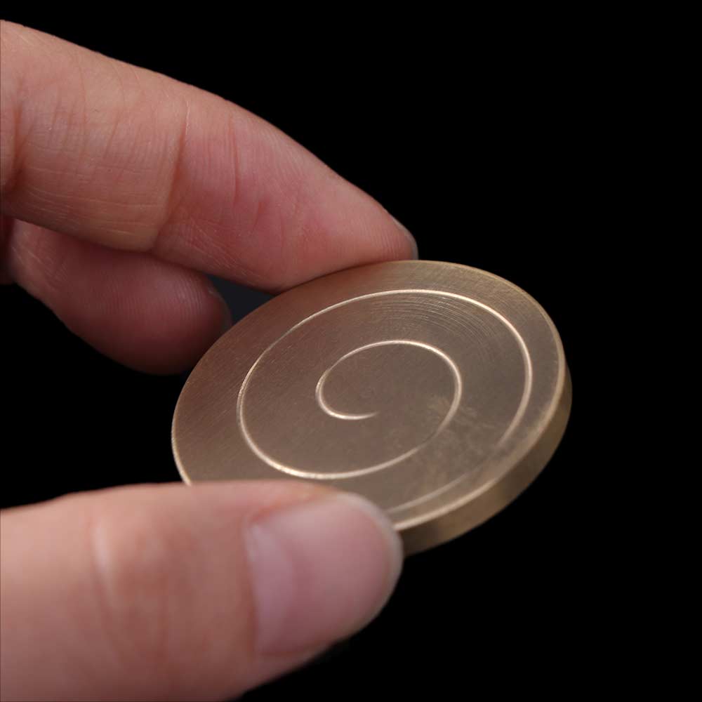 Stainless Steel Desktop Spinner Toys Silent Bearing Fingertip Gyro  Christmas Gifts