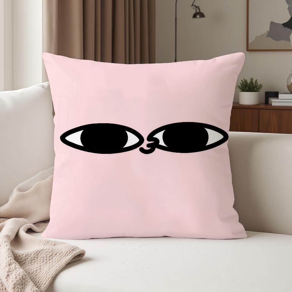 Cartoon Cute Kketnipz Pillow Case Suitable For Bedrooms Living Rooms Cars Home Decoration