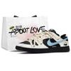 Dunk Blueberry Panda 2.0 Low Top Skateboard Shoes Unisex Black White Blue IO7606-010(Team62-2.0)
