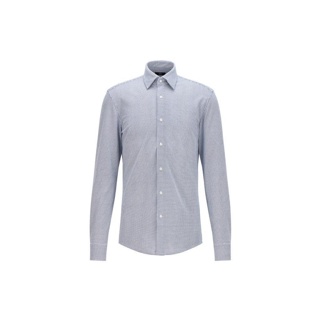 Hugo Boss Shirts Men's White Lapel Moderate Other 50461166-121