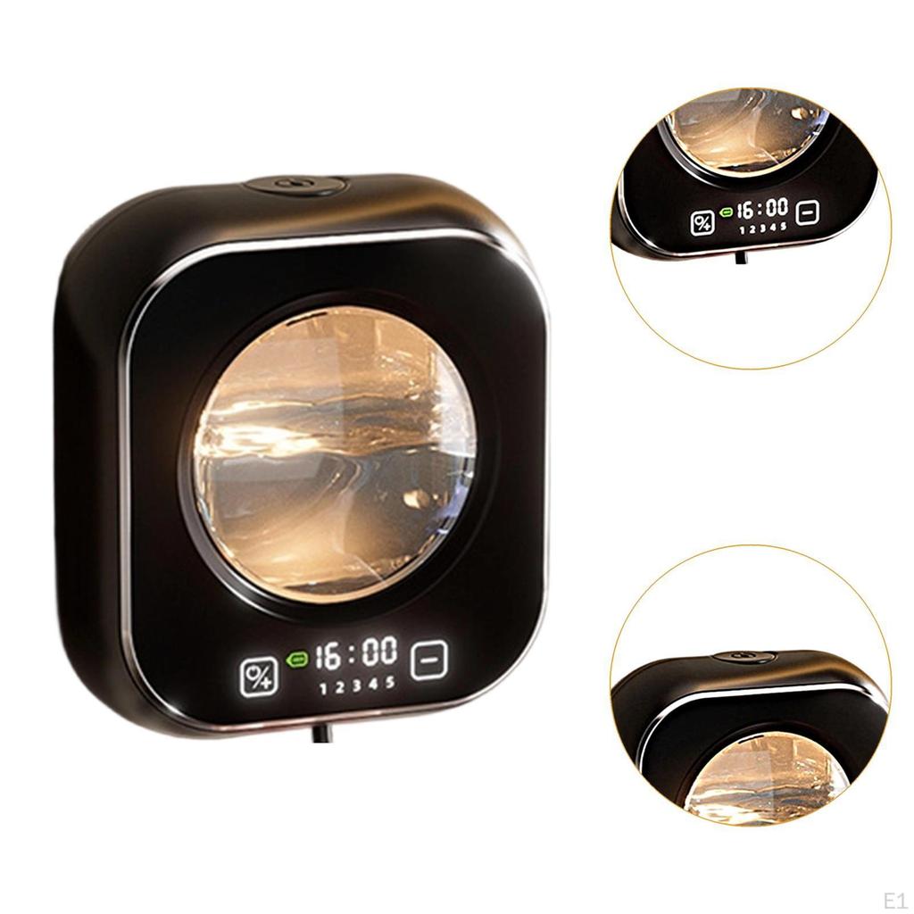 Automatic Soap Dispenser Adjustable Volume 320 ml with Ambient Light Foaming Touchless Wall Mounted