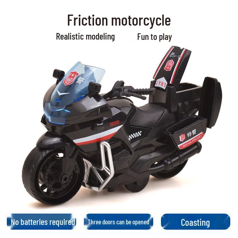 Children's Inertia-Powered Excavator Toy - Educational Pull-Back Car Gift