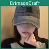 Retro Washed Duckbill Hat Women Stylish Versatile Casual Cap In Various Colors