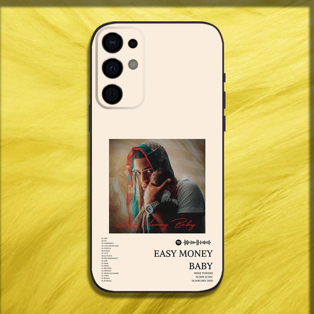 

Myke Towers Rapper Phone Case For Samsung S24,S21,S22,S23,S30,Ultra,S20,Plus,Fe,Lite,Note,10,9,5G Black Soft Cover Samsung S225G