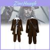 Pirates Of The Caribbean Jack Sparrow Cosplay Costume With Polyester Fabric For Halloween Role Play