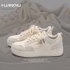 Global Board Shoes Men's 2025 Spring New Heightened Platform Casual Shoes Fashionable Wear-resistant Sports Shoes ZHQ5673