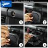 JIDIXIAN Car Foldable Water Bottle Cup Holder Bracket for Suzuki Jimny     Interior Drinks Holders