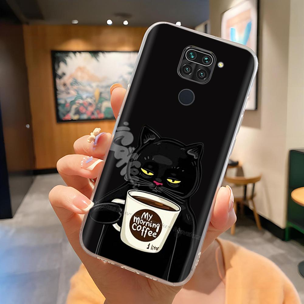 Phone Case For Xiaomi Redmi Note 9 Case Cat Panda Full Protection Silicone Back Cover For Redmi Note 9 Note9 Cases Fundas Coque