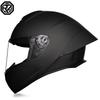 ORZ-S802 Motorcycle Helmet, DOT Men's and Women's Full Face Helmet, Personalized, Cool, All Season, Big Tail Wing Helmet