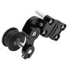 Motorcycle Chain Adjuster Tensioner High Strength Metal Black Universal for Cruiser Motorcycle ATV