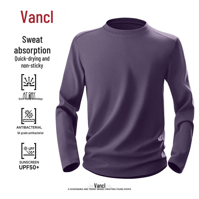 VANCL Men's Quick-Dry Long Sleeve Performance T-Shirt