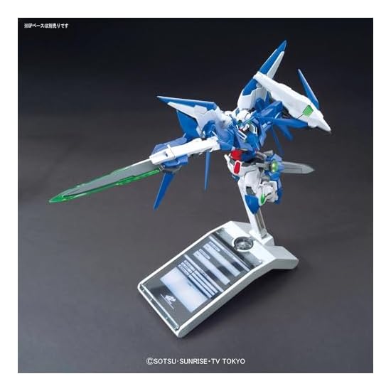 BANDAI SPIRITS HGBF Gundam Build Fighters Gundam Amazing Exia 1/144 Scale Color-Coded Plastic Model