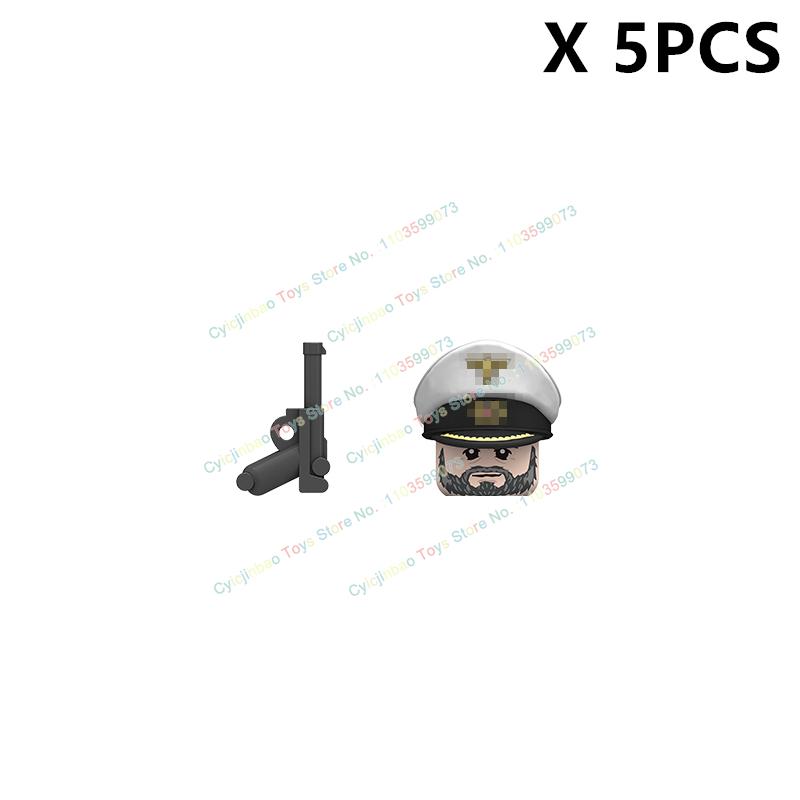 N661-670 NEW Military infantry Soldies Warriors Action Figures Building Blocks Accessories Collection Children's Toys Gifts