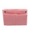 1 Pc Multi-Pocket Travel Insert Felt Organizer Bag Purse Handbag Portable Dorm Room Cosmetic Storage Bags Bathroom Organizer