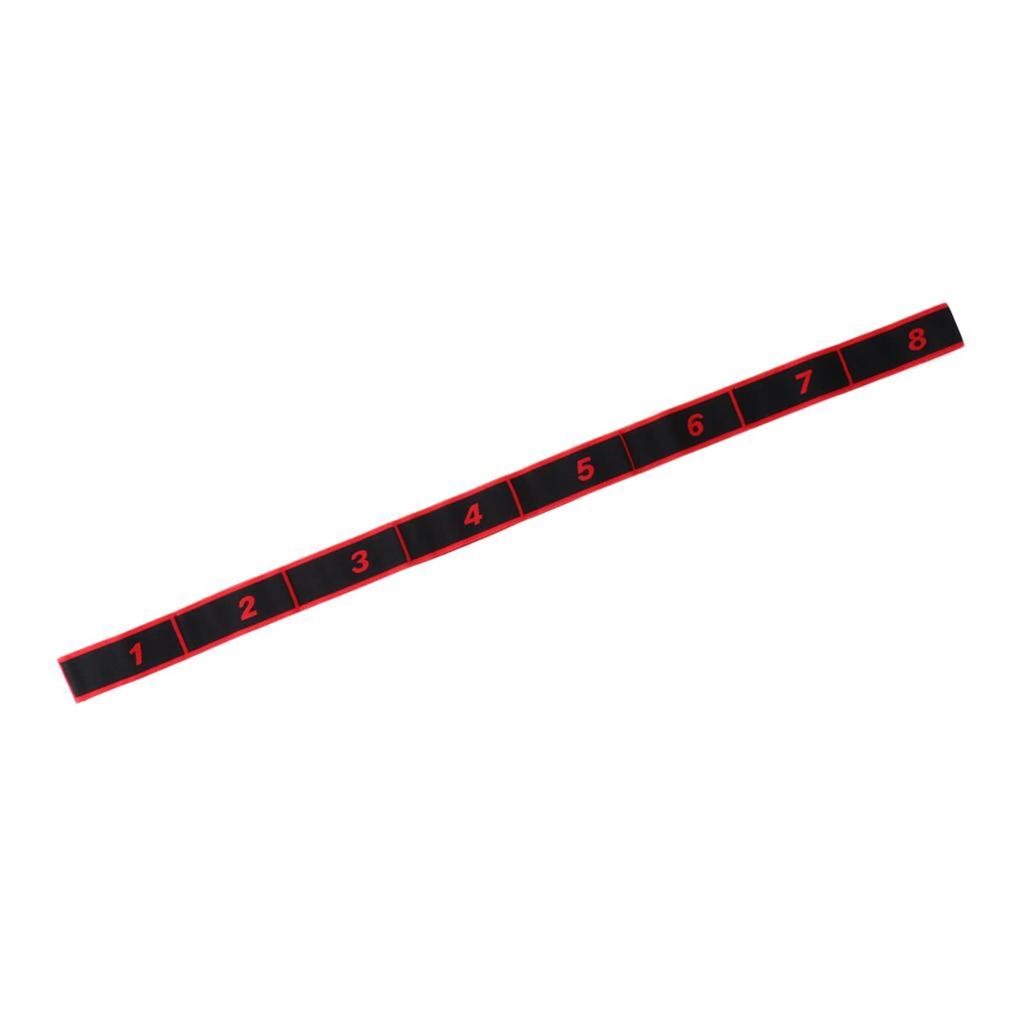 Tiuimk Elastiband Resistance Loop Bands 8 Gym Yoga Exercise Stretching Women Workout 90cm 15kg (Red, 90x4cm)