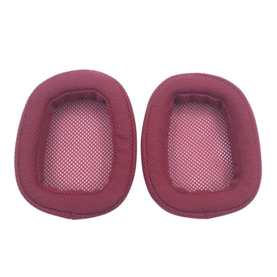 1 Pair Headphone Cushions Replaceable Dust-proof Breathable Gaming Headphone Sleeves for Logitech G433/G233/G-pro/G533/G231/G331