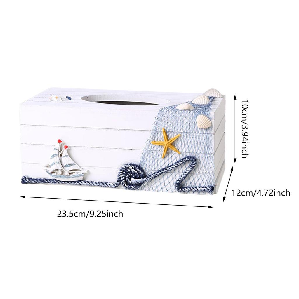 Tissue Paper Box Cover Decorative Tissue Holder Dispenser Toliet Vanity Home