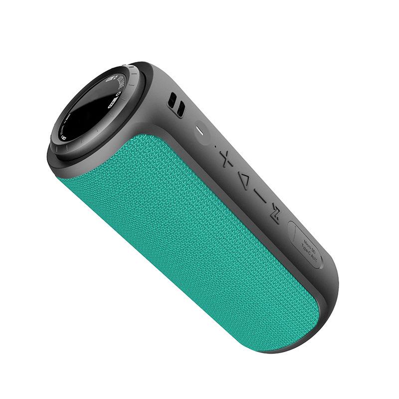 

Saiboris Cyboris 30W Waterproof Bluetooth Speaker with Card Slot for Outdoor Cycling and Car Use ціан