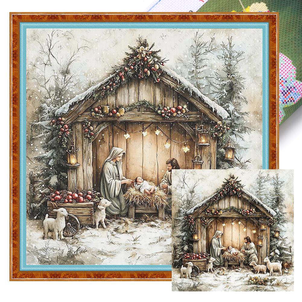 

Різдвяний набір для вишивання хрестиком DIY 11CT набір для вишивки рукоділля декор для дому