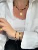 Maillard Caramel Beaded Necklace - Colorful Holiday Style for Women