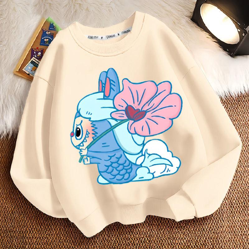 

Children s Cute Hoodies, Fashionable Long-sleeved Hoodies for Boys and Girls in Spring and Autumn 160
