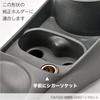 Shimashima Fab FIAT500 Drink Holder Early Model Front (2007~) Double/Ivory DH500PFW-IV