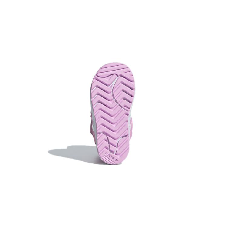 Adidas Originals Superstar Wint3r Cf I Thermal High top Toddler Shoes Purple Infant And Toddler B37303