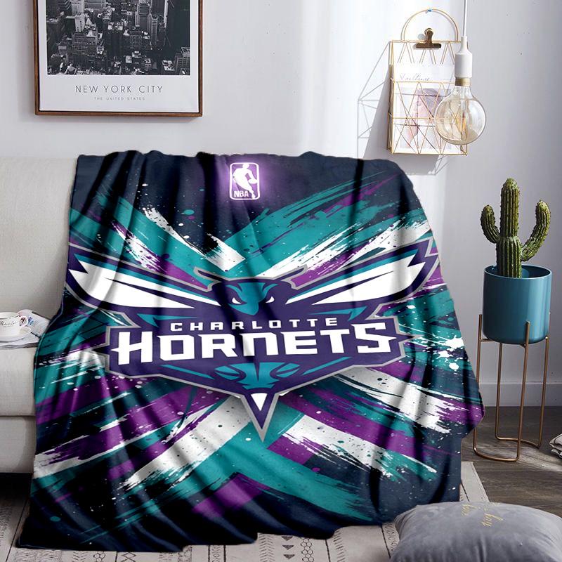 Charlotte Logo Art Blanket Lightweight Flannel Bedding Blanket Perfect for Travel, Camping, Living Rooms, Offices, Sofas, Fan Christmas gift