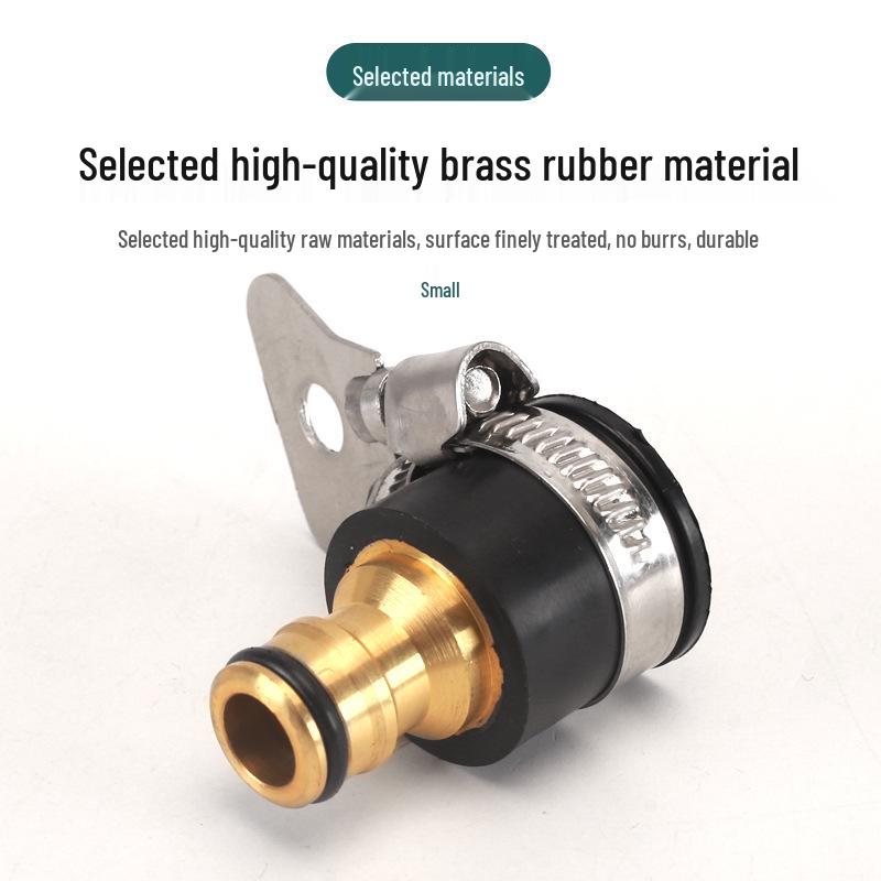 Quick-Connect Universal Faucet to 4/6 Point Washer Inlet Converter