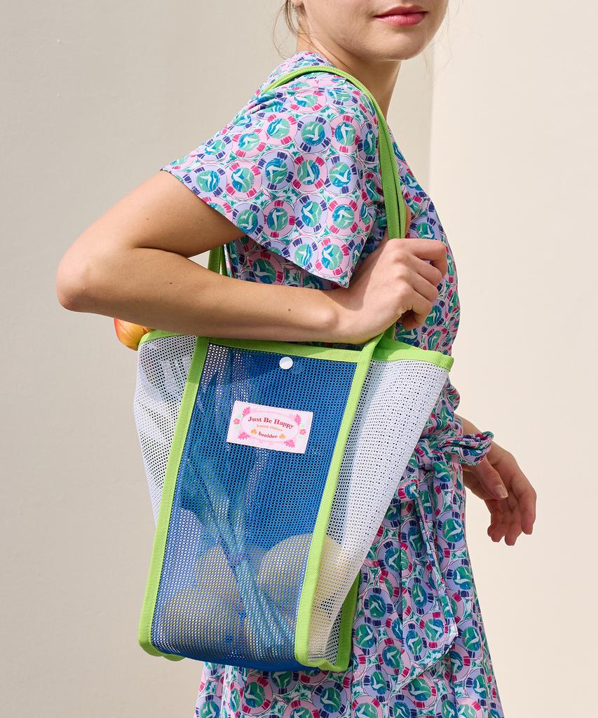 Bonidee Water Mesh Shoulder Bag Blue
