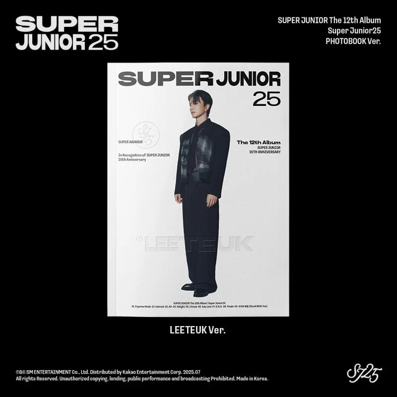 

(ПРЕДВАРИТЕЛЬНЫЙ ЗАКАЗ) SUPER JUNIOR - [SUPER JUNIOR25] 12-й альбом LEETEUK