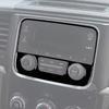 Glossy Piano Black Console Radio CD Panel Cover For RAM 1500 2500 3500 2013-2018