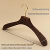 Women's Non-Slip Wide Shoulder Flocking Hanger for Wedding Dresses