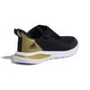 Adidas Fortarun Series Non-Slip Low-Top Kids Running Shoes Kids Running Shoes Black Gold FX9867
