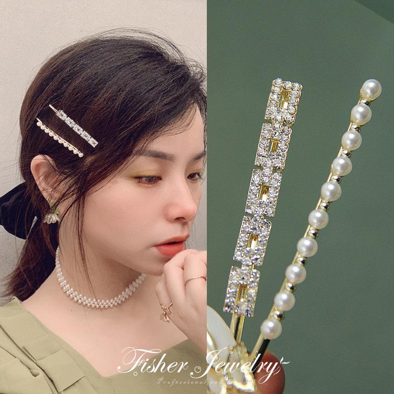 Korean Fashion Flower Opal Pearl Hairpins Gifts Women Girls Hair Clips Pins Barrettes Accessories Hairclip Hairgrips Headdress