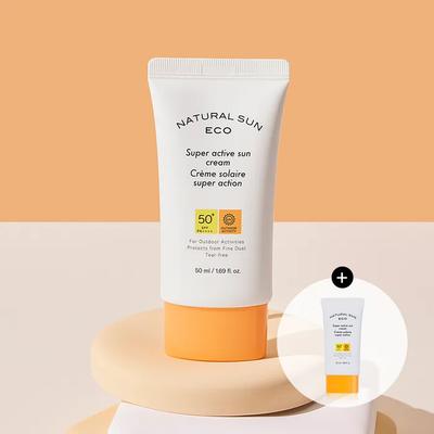 [1+1] Natural Sun Eco Super Active Sun Cream 50ml