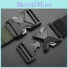 Fashionable Alloy Buckle Men's Nylon Woven Waist Belt For Men And Women