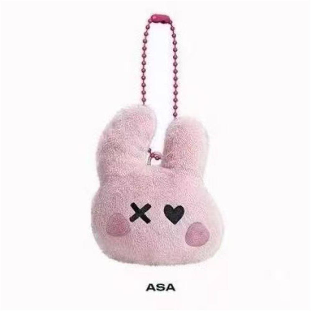 BABYMONSTER Plüsch Schlüsselanhänger RUKA PHARITA RORA ASA CHIQUITA AHYEON Baumwolle Weich Schlüsselanhänger Anhänger Niedliche Tasche Zubehör