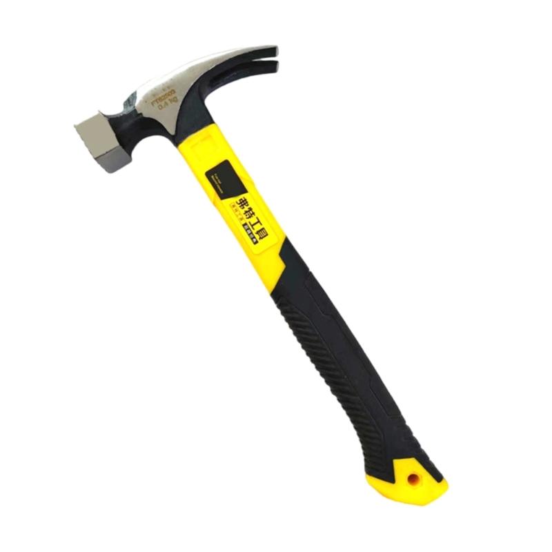 

Magnetic Head Claw Hammer With Antislip Shock Absorbing Handle For Nail Driving Demolitions And Woodworking Projects 1