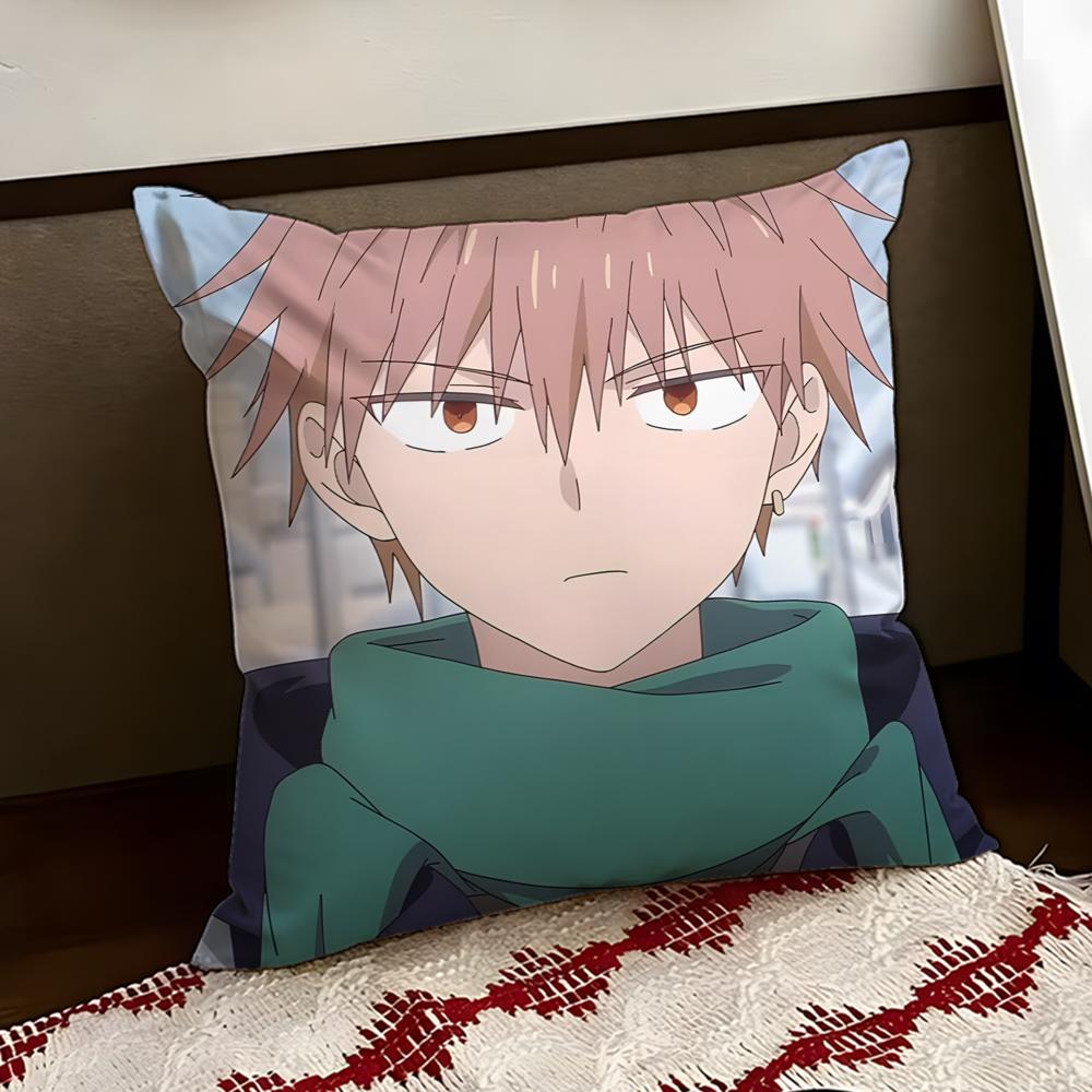 Anime EFGEFB Cushion Cover Reversible Soft Durable Pillow Cover Home Car MultiScene Use for Daily Comfort