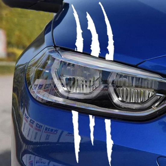 Krallenkratzer Auto Karosserie Scheinwerfer Reflektierende Aufkleber Aufkleber Dekor