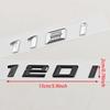 3D ABS Logo Stylingu Auta 118i 120i 125i Odznak Zadní Kufr Znak Samolepky Pro BMW 118i 120i 125i Auto Ocasní Doplňky