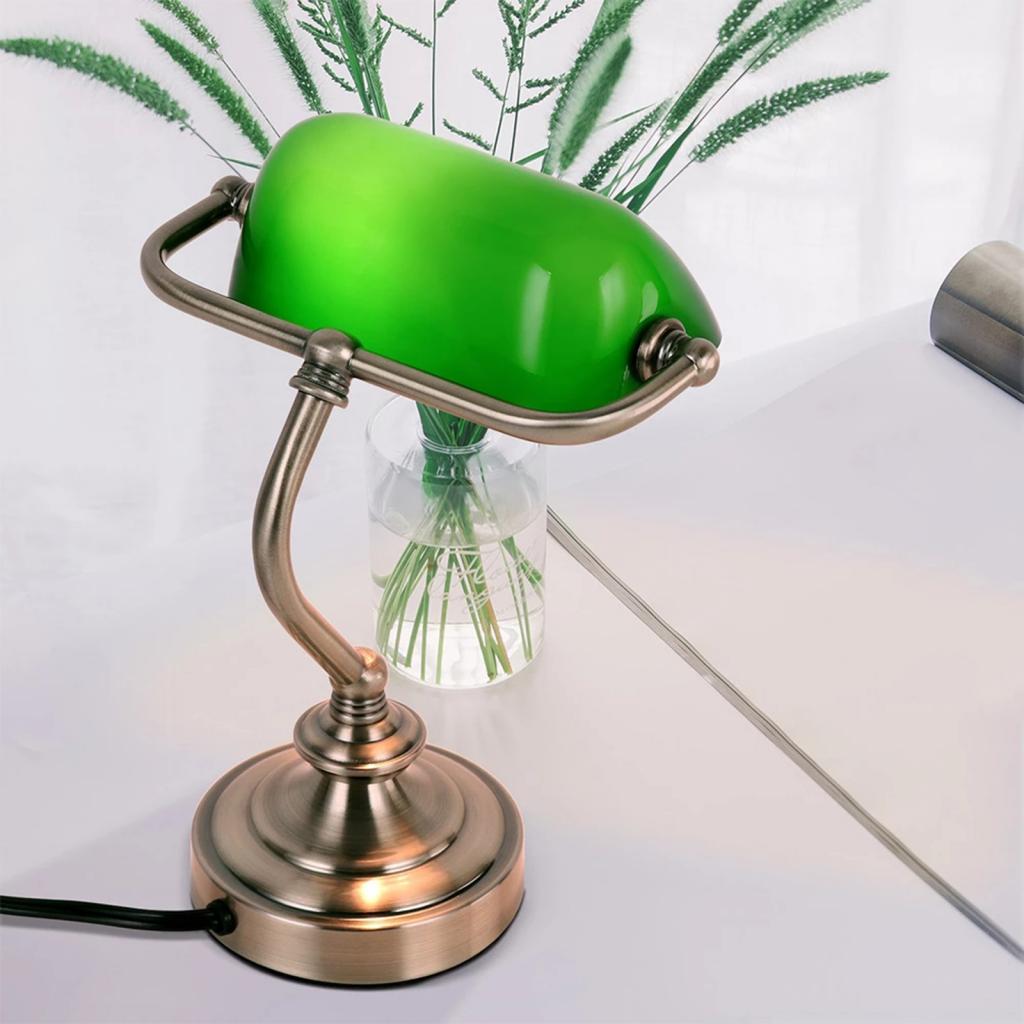 Bankers Lampshade Accessories Retro Style Replacement Tabletop Home Decor Antique Cover Lamp Shade