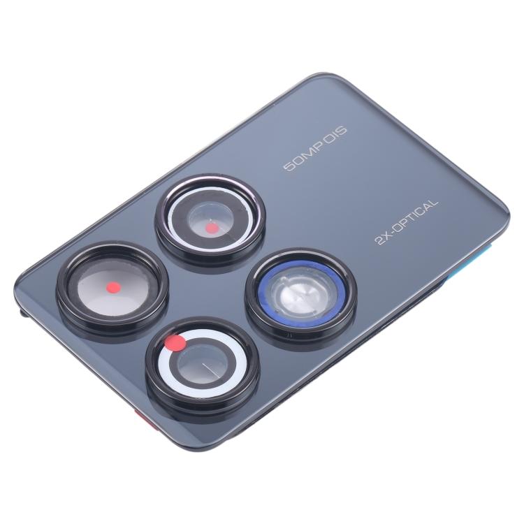 

For Xiaomi Redmi K70 5G/K70 Pro 5G OEM Back Camera Lens Holder Cover with Glass Part (Without Logo) Black